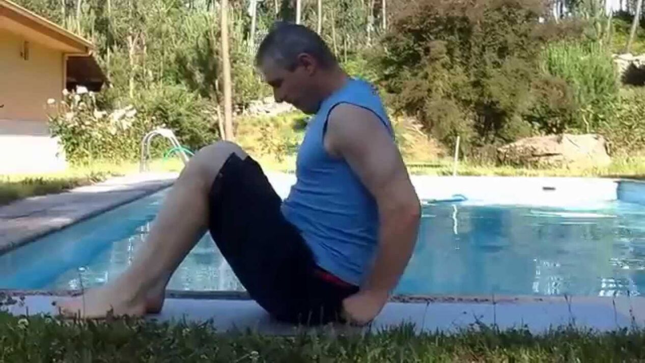chůze po hýždích s prostatitidou